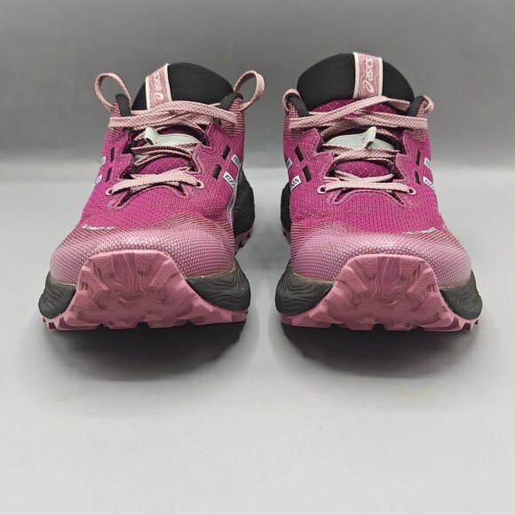 Asics Womens Gel Trabuco 12 1012B605 Purple Running Shoes Sneakers - Picture 2 of 10